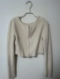 archives　フェザーＷジップリブニット