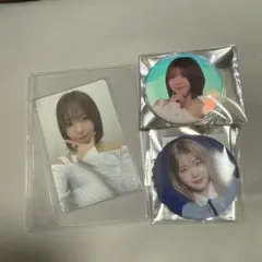 ME:I 海老原鼓　トレカ、缶バッジ　3点セット