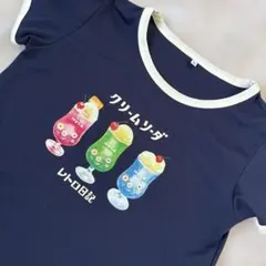 メッシュ生地 クリームソーダ柄 Tシャツのサムネイル