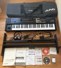 Roland シンセサイザー 61鍵盤 JUNO-Gi 付属品付きのサムネイル