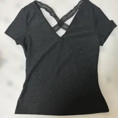 SHEIN★クロスバックTシャツ Mサイズ