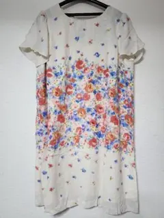 美品　ローズティアラ　大きいサイズ(46)　ワンピース⑦