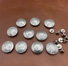 インディアンコンチョ　ネジ式　10個セット　20mm