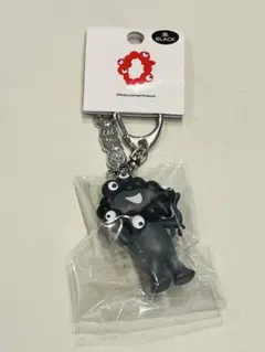 大阪関西万博 黒ミャクミャク　立体 pvc キーホルダー