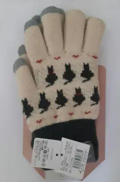 フレンズヒル スマホ対応ニット手袋タグ付き新品