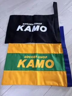 【未使用品】サッカーショップKAMO シューズケース2枚セット
