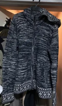 ニコルクラブフォーメン　ニットパーカー