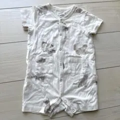 ※難あり　ジェラートピケ　ロンパース　70 80 猫　ジェラピケ　半袖