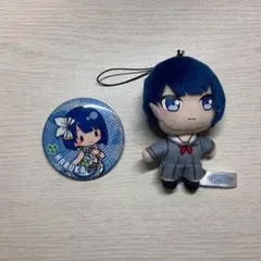 プロセカ MORE MORE JUMP！桐谷遥 缶バッジ ぬいぐるみ