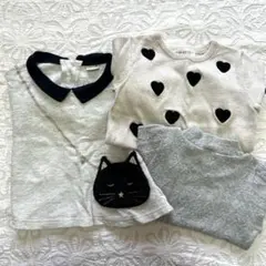 ア*ー様 長袖 Tシャツ ３点セット petit main h&m