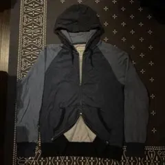 00s OLD UNIQLO zip up hoodie Y2K デニム　Ｌ