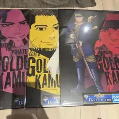 即購入OK ゴールデンカムイ 一番くじ D賞 イラストボード 全3種 フルコンプ