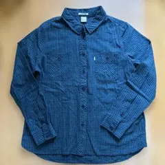 【Levi's 】長袖シャツ グリーン・ネイビーのチェック
