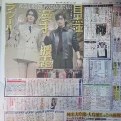 匿名配送！送料込み！ 11月26日 朝刊　 スポーツ紙全5社