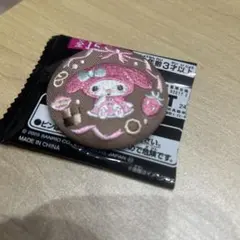 マイメロディ 刺繍ピンバッジ