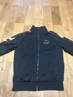 PUMA ジップアップジャケット S ブラック トラックジャケット　ジャージ