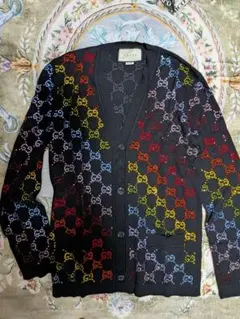 GUCCI（グッチ） カラフル グラデーション ニットカーディガン【新品】のサムネイル
