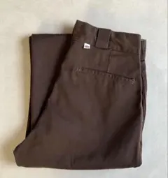 80s USA製 ディッキーズ 874 チビタグ ブラウン Dickies 【USED-171】80s DICKIES 874 WORK PANTS MADE IN USA