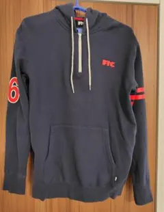 FTC フルジップパーカー　M フルジップ パーカー FITTED 切り替え MOTIVATE KNIT FZ HD