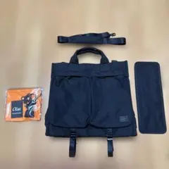 極美品】ポーター センシズ トートバッグ L 2way ショルダー 黒 保存袋