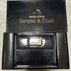 Hello Kitty 二つ折り財布 ブラック