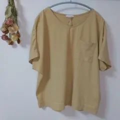 studio CLIP 半袖 Tシャツ マスタードイエローのサムネイル