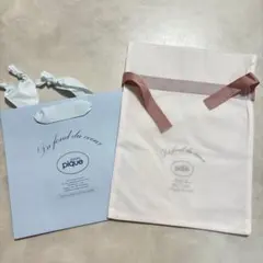 新品　ジェラートピケ　ラッピング　包装　プレゼント　紙袋　ショッパー　限定