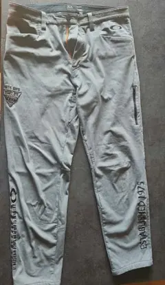 Oakley グレーゴルフパンツ　メンズ　US32/JPN34