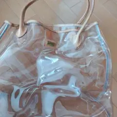 BURBERRY BLUE LABEL 透明トートバッグ