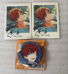 あんスタ 10周年 ぱしゃっつ スタライ 缶バッジ 一彩