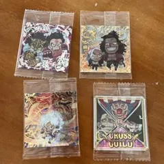 ワンピースウエハースシール　シークレット4枚