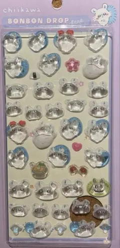 ちいかわモモンガ⚫️ボンボンドロップシール