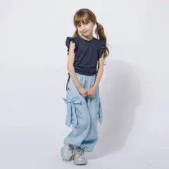 URBAN CHERRY アーバンチェリー サイドリボンカーゴパンツ