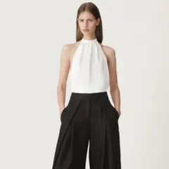 値下げ【新品】ZARA/ホルタートップ50周年 オイスター/S/定価8,590円のサムネイル