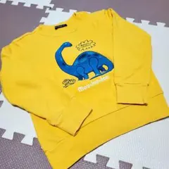 【120cm】ムージョンジョン トレーナー 恐竜 ブロントサウルス 丸高衣料 ②