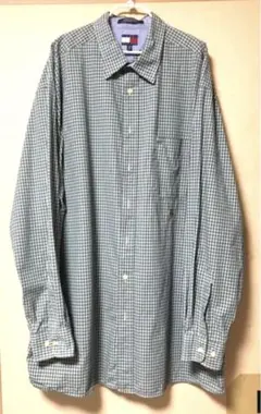 TOMMY HILFIGER オーバーサイズ レトロチェックシャツ