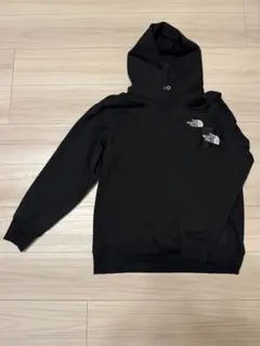 ノースフェイス THE NORTH FACE スクエア ロゴ フーディー 黒