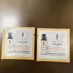 YSL ピュアショット ナイトセラム （美容液）サンプル 2包セットのサムネイル