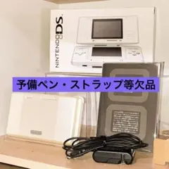 Nintendo DS ピュアホワイト 本体 箱付き ジャンク