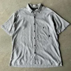 00’s Patagonia YARN DYE オーガニックコットンシャツ　織り