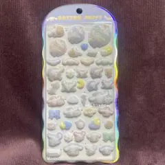 サンリオ コットンパフィーシール シナモン シナモロール みるく クラックス