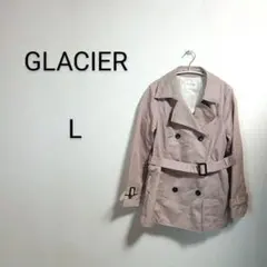 S290 グラシア GLACIER トレンチコート Lサイズ ベージュ