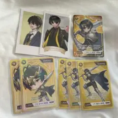 二キ グッズセット チェキ風カード トレカ