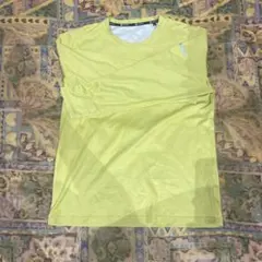 LOTTO ランニングシャツ 蛍光イエロー(Oサイズ)のサムネイル