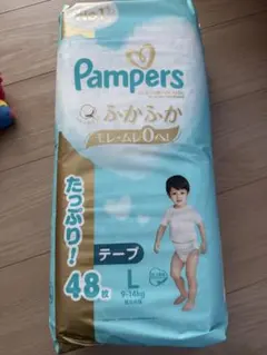 Pampers 紙おむつ Lサイズ テープ 48枚
