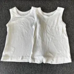 アカチャンホンポ　 タンクトップ　インナー 白色 無地　70cm
