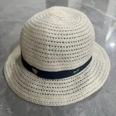 ファミリア帽子　47 麦わら帽子　ベビー　キッズ