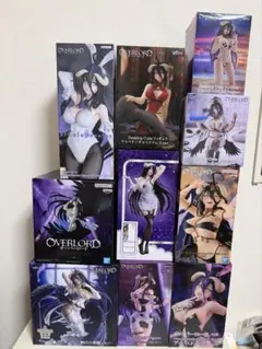 アルベド　フィギュア　プライズ　10個　まとめ売り