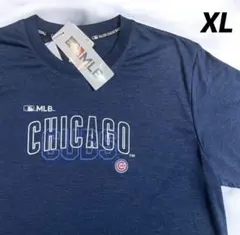 シカゴ・カブス Tシャツ トレーニングウェア MLB メッシュ ネイビー L