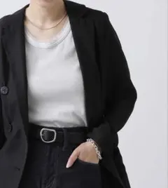 6600円★未使用★ ラメリブタンクトップ